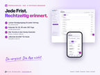 Abo- und Vertrags-Manager – jede Frist rechtzeitig im Kalender