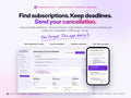 Subscription & Contract Manager – find subscriptions, keep deadlines, send your cancellation