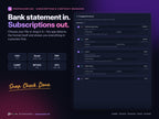 Subscription & Contract Manager – load your bank statement, subscriptions are detected