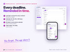Subscription & Contract Manager – every deadline in your calendar