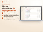 Advent-Aktivitätskalender – in 3 Schritten fertig: Wünsche eingeben, Plan prüfen, Türchen öffnen