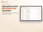 Advent-Aktivitätskalender – Aktivität mit einem Klick tauschen und Lieblingstage festlegen