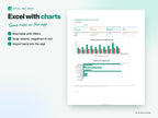 Profit and Loss Tracker – Excel with charts
