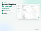 Profit and Loss Tracker – Receipt checklist for year end
