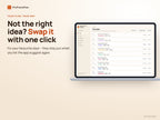 Advent Activity Calendar – swap an activity with one click and set favourite days