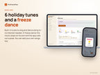 Advent Activity Calendar – music box with 6 holiday tunes and a freeze dance