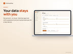 Advent Activity Calendar – your data stays with you: no account, no cloud, app lock