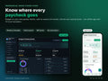 Budget & Payday Studio – know where every paycheck goes, light and dark mode