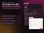 Home Bakery Studio – 40 recipes as a gift, paste and scale recipes