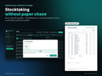 Stocktaking by scan with a printable count sheet