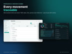 Movement log with person and reference, charts