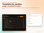 Seller Studio – templates for candles, soap, crochet and more