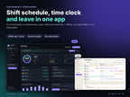 Team Planner by ProPraxisPlan – shift schedule, time clock and leave, offline app in dark and light mode