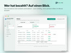 Vermieter-Manager – Wer hat bezahlt? Auf einen Blick.