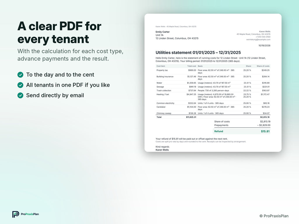 Landlord Manager – A clear PDF for every tenant