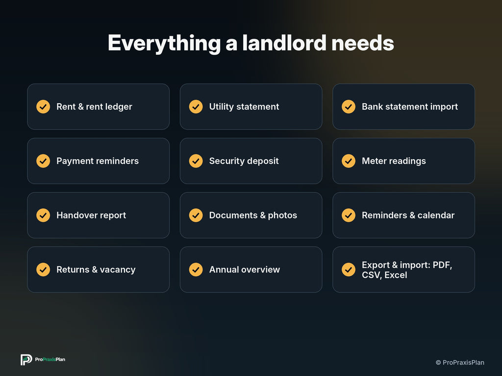 Landlord Manager – Everything a landlord needs