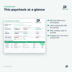Bill Tracker – this paycheck at a glance