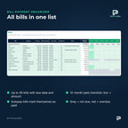 Bill Tracker – all bills in one list