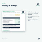 Bill Tracker – ready in 3 steps