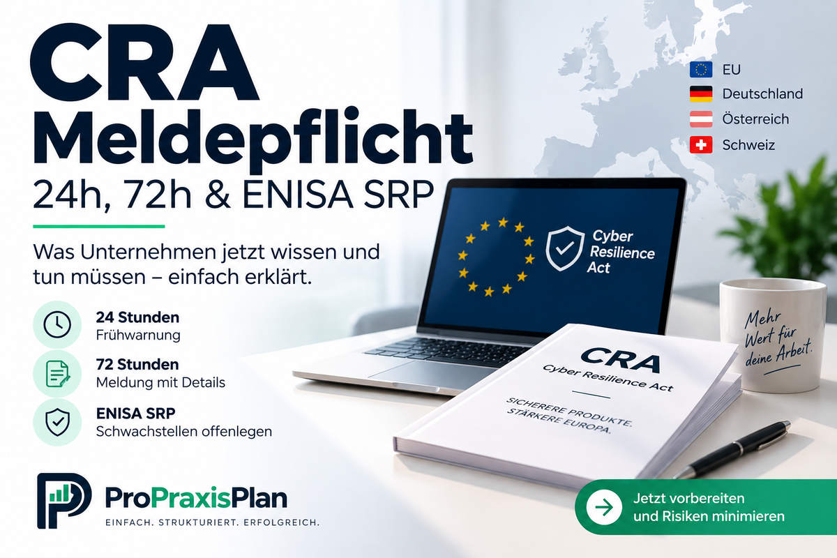 CRA Meldepflicht 2026/27 – 24h, 72h und ENISA SRP