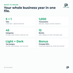 Income & Expense Tracker – what is inside