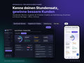 Freelancer Business Planner – kenne deinen Stundensatz, heller und dunkler Modus