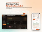 Handmade & Etsy Seller Studio – richtige Preise für deine Handarbeit, heller und dunkler Modus