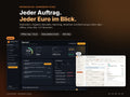 Handwerker-Studio von ProPraxisPlan – Kalkulation, Angebot, Baustelle und Rechnung, Offline-App im dunklen und hellen Modus