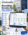 Recruiting Bewerber-Pipeline CRM Pro DACH – DACH, Einmalkauf, Download, kein Monatsabo